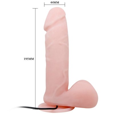 PRETTY LOVE OLIVER DILDO REALISTICO CON VIBRACION - D-220009 - Dona Pimenta