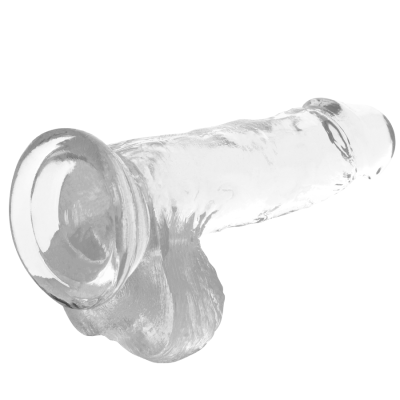 XRAY CLEAR DILDO REALISTA TRANSPARENTE 15.5CM X 3.5CM - D-224100 - Dona Pimenta