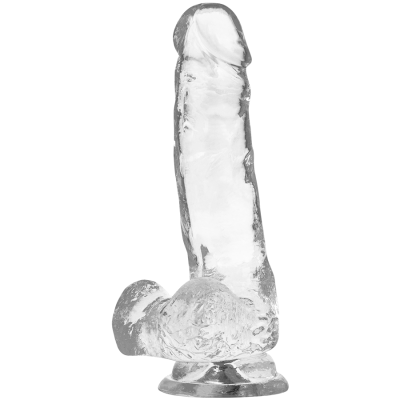 XRAY CLEAR DILDO REALISTA TRANSPARENTE 18.5CM X 3.8CM - D-224101 - Dona Pimenta