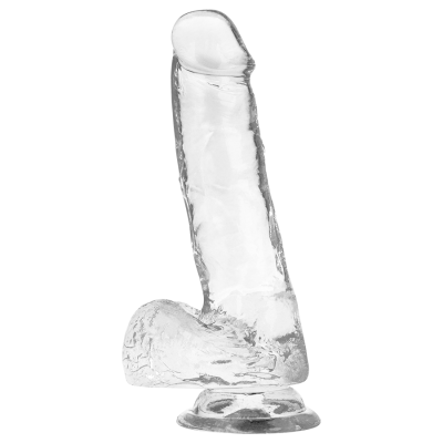 XRAY CLEAR DILDO REALISTA TRANSPARENTE 18.5CM X 3.8CM - D-224101 - Dona Pimenta