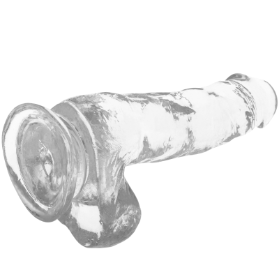 XRAY CLEAR DILDO REALISTA TRANSPARENTE 18.5CM X 3.8CM - D-224101 - Dona Pimenta