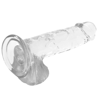 XRAY CLEAR DILDO REALISTA TRANSPARENTE 20CM X 4.5CM - D-224102 - Dona Pimenta