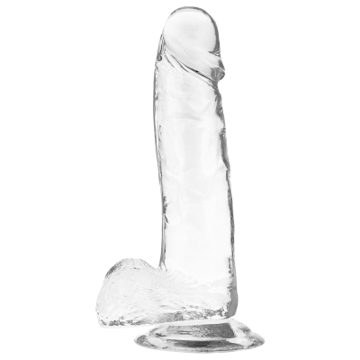 XRAY CLEAR DILDO REALISTA TRANSPARENTE 20CM X 4.5CM - D-224102 - Dona Pimenta