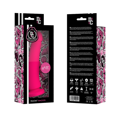 DELTA CLUB -  TOYS DILDO MÉDICO ROSA SILICONE 17 X 3 CM - D-227141 - Dona Pimenta