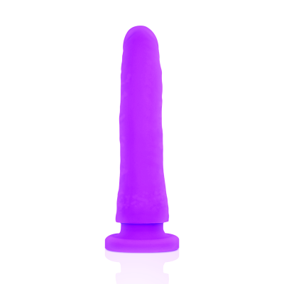 DELTA CLUB -  TOYS LILAC DILDO MEDICAL SILICONE 17 X 3 CM - D-227142 - Dona Pimenta