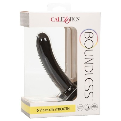 CALEX BOUNDLESS DILDO 15,25 CM HARNESS COMPATÍVEL - SUAVE - D-228523 - Dona Pimenta