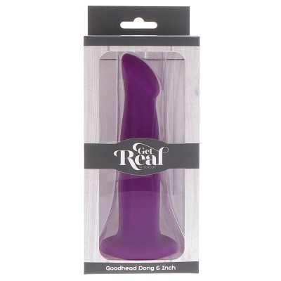 GET REAL - GOODHEAD DONG 12 CM ROXO - D-234618 - Dona Pimenta