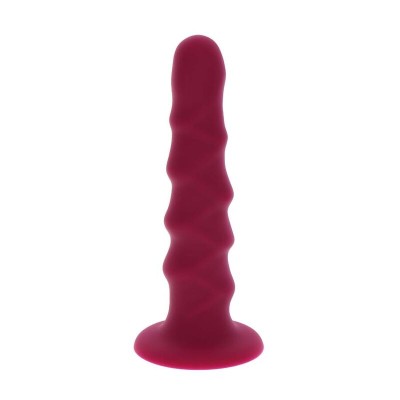 GET REAL - DONG NERVADO 12 CM VERMELHO - D-234619 - Dona Pimenta