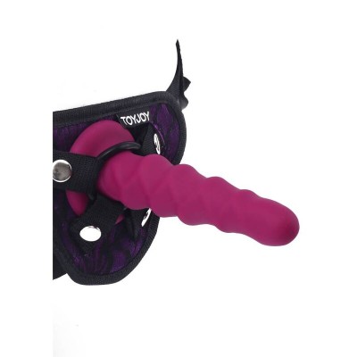 GET REAL - DONG NERVADO 12 CM VERMELHO - D-234619 - Dona Pimenta