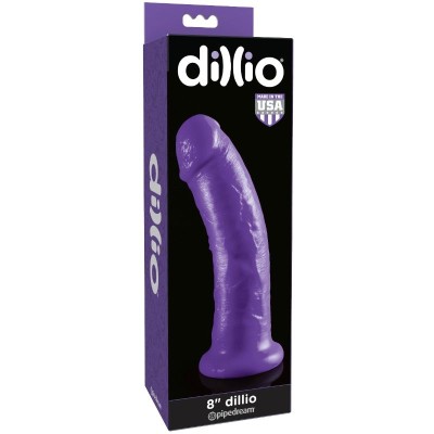 DILLIO DILDO 20.32 PURPLE - PD5308-12 - Dona Pimenta