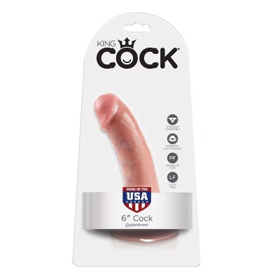 KING COCK 6 "COCK CARNE 15,2 CM - PD5501-21 - Dona Pimenta