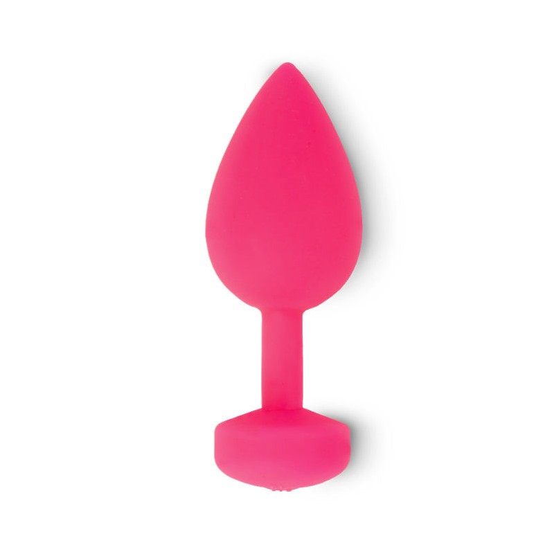 FUNTOYS GPLUG VIBRADOR ANAL RECARREGÁVEL PEQUENO OU PINK NEON 3CM - D-208171 - Dona Pimenta