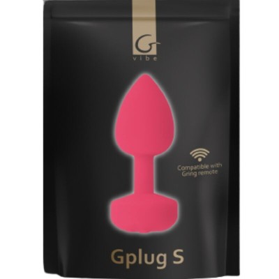 FUNTOYS GPLUG VIBRADOR ANAL RECARREGÁVEL PEQUENO OU PINK NEON 3CM - D-208171 - Dona Pimenta