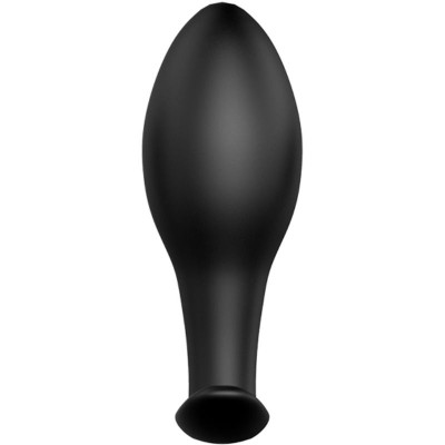 PRETTY LOVE PLUG ANAL SILICONA FORMA ANCLA 12 MODOS VIBRACION NEGRO - D-211748 - Dona Pimenta