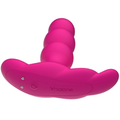 NALONE PEARL VIBRATOR ANAL DE CONTROLE REMOTO PRETO - D-214862 - Dona Pimenta