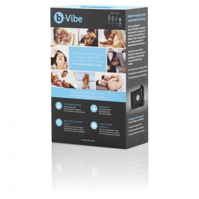 B-VIBE SNUG PLUG 1 NEGRO - D-217124 - Dona Pimenta