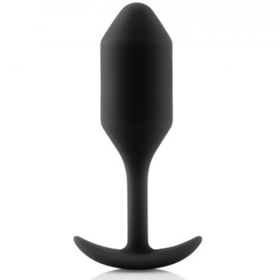 B-VIBE  SNUG PLUG ANAL 2 NEGRO - D-217126 - Dona Pimenta