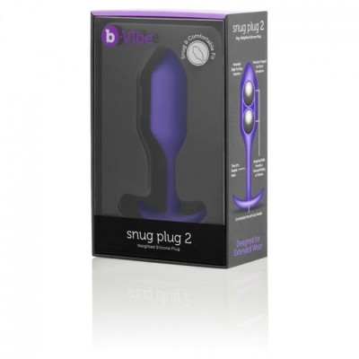 B-VIBE  SNUG PLUG ANAL 2 LILA - D-217127 - Dona Pimenta