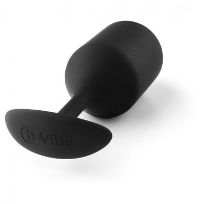 B-VIBE  SNUG PLUG ANAL 4 NEGRO - D-217130 - Dona Pimenta