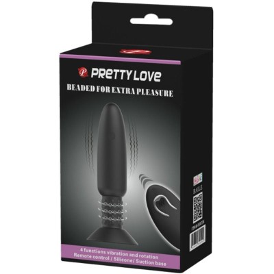 PRETTY LOVE BOTTOM - PLUG CON VIBRACION Y ROTACION - D-219192 - Dona Pimenta