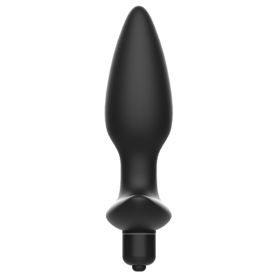 TOYS TOYS MASSAGER PLUG ANAL COM VIBRATION BLACK - D-227634 - Dona Pimenta