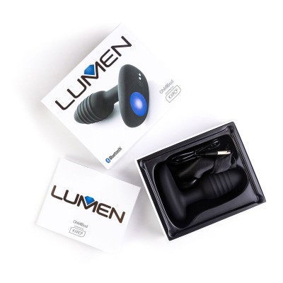 PLUG DE VIBRAÇÃO KIIROO LUMEN CONTROLADO - D-228561 - Dona Pimenta