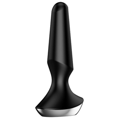 SATISFYER PLUG ILICIOUS 2 PLUG VIBRATOR - PRETO - D-229506 - Dona Pimenta