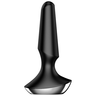 SATISFYER PLUG ILICIOUS 2 PLUG VIBRATOR - PRETO - D-229506 - Dona Pimenta