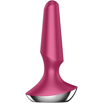 SATISFYER PLUG ILICIOUS 2 PLUG VIBRATOR - BERRY - D-229507 - Dona Pimenta