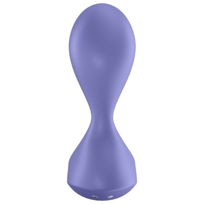 SATISFYER SWEET SEAL VIBRATING PLUG APP - LILAC - D-231227 - Dona Pimenta