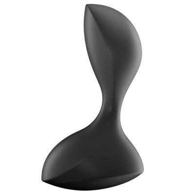 SATISFYER SWEET SEAL VIBRATING PLUG APP - BLACK - D-231264 - Dona Pimenta