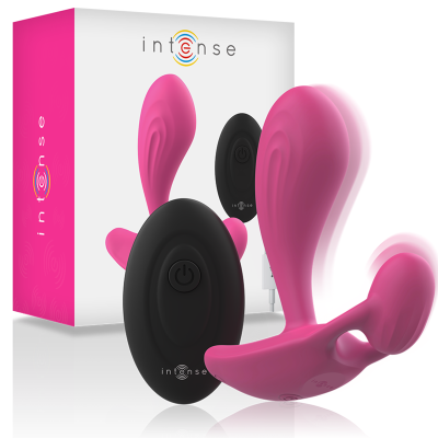 INTENSE - SHELLY ANAL PLUG CONTROLE REMOTO ROSA - D-234762 - Dona Pimenta