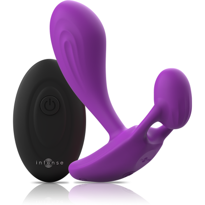 INTENSO - SHELLY ANAL PLUG CONTROLE REMOTO ROXO - D-234763 - Dona Pimenta