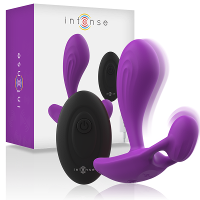 INTENSO - SHELLY ANAL PLUG CONTROLE REMOTO ROXO - D-234763 - Dona Pimenta