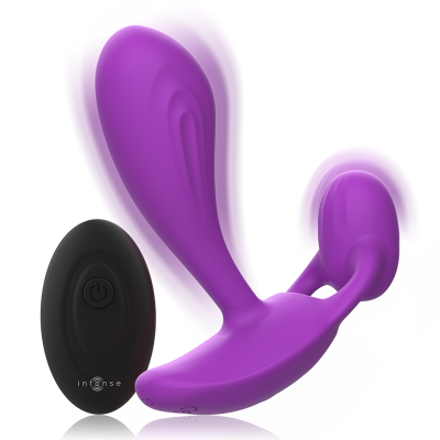 INTENSO - SHELLY ANAL PLUG CONTROLE REMOTO ROXO - D-234763 - Dona Pimenta