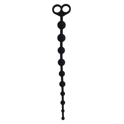 INTENSO JAIDEN ANAL BEADS PRETO - D-216033 - Dona Pimenta