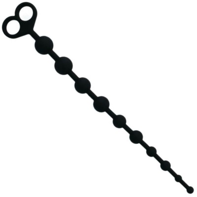 INTENSO JAIDEN ANAL BEADS PRETO - D-216033 - Dona Pimenta