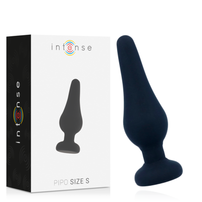 PLUGUE ANAL INTENSO PIPO S SILICONE PRETO 9,8 CM - D-216039 - Dona Pimenta