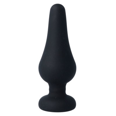 PLUGUE ANAL INTENSO PIPO L SILICONE PRETO 13 CM - D-216041 - Dona Pimenta