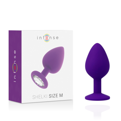 INTENSO SHELKI M PLUG ANAL ROXO - D-216056 - Dona Pimenta