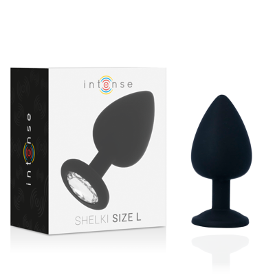 PLUGUE SHELKI L INTENSO ANAL PRETO - D-216061 - Dona Pimenta