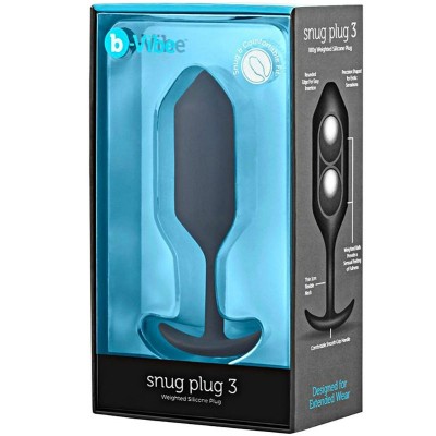 B-VIBE PLUG ANAL SNUG PLUG 3 - D-219702 - Dona Pimenta