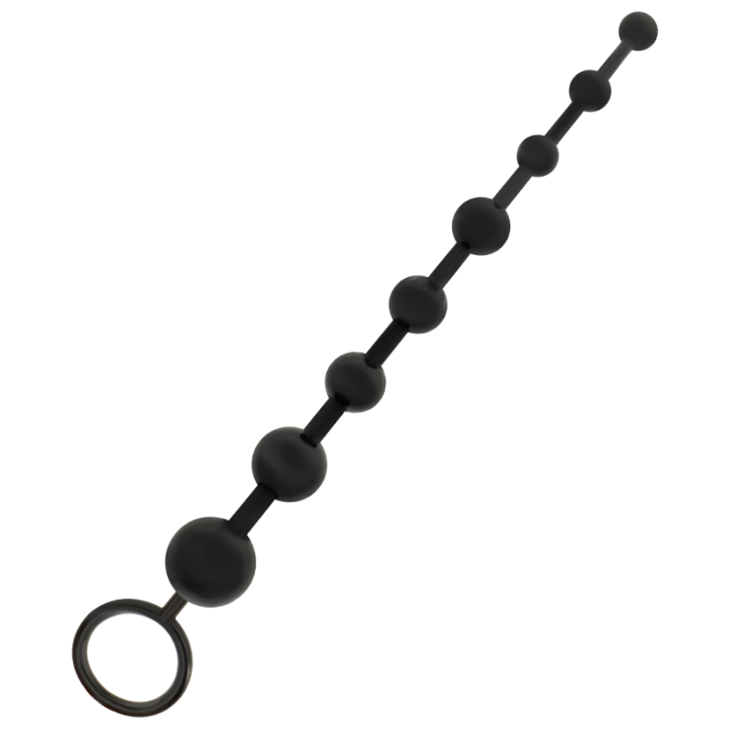 TOYS TOYS ANAL BEADS 29 CM PRETO - D-222051 - Dona Pimenta