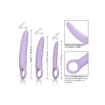 DR LAURA BERMAN ALENA CONJUNTO DE 3 DILADORES DE SILICONE - D-223968 - Dona Pimenta