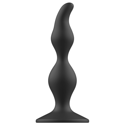 TOYS TOYS ANAL SEXUAL PLUG 12 CM PRETO - D-227615 - Dona Pimenta