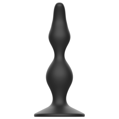 TOYS TOYS ANAL SEXUAL PLUG 12 CM PRETO - D-227615 - Dona Pimenta