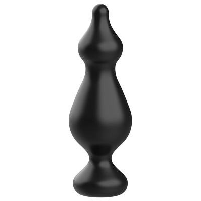 TOYS TOYS TOYS ANAL SEXUAL PLUG 13.6 CM PRETO - D-227616 - Dona Pimenta