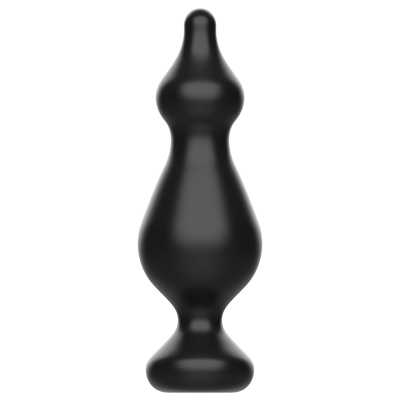 TOYS TOYS TOYS ANAL SEXUAL PLUG 13.6 CM PRETO - D-227616 - Dona Pimenta