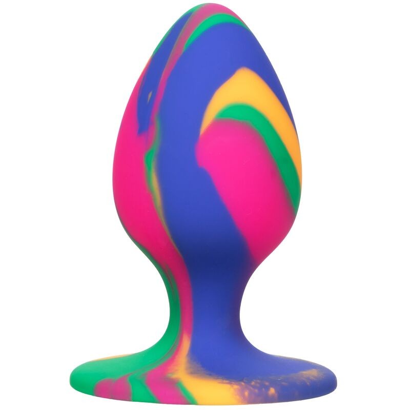 CALEX CHEEKY MÉDIO TIE-DYE PLUG ANAL - D-232202 - Dona Pimenta