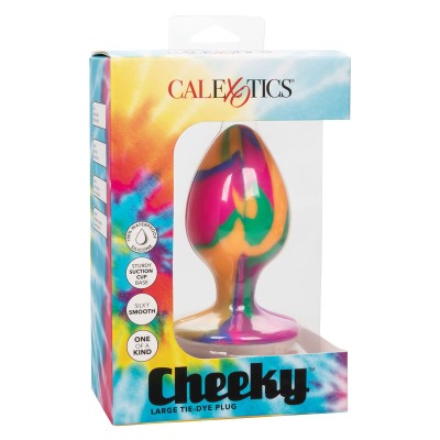 CALEX CHEEKY GRANDE TIE-DYE PLUG ANAL - D-232204 - Dona Pimenta